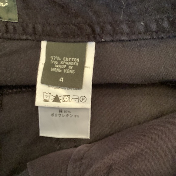 Eddie Bauer Black Velvet Pants size 4 - Picture 6 of 12